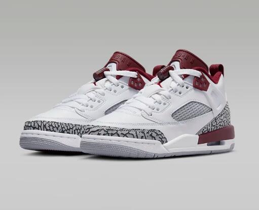 Men's Running Weapon Jordan Spizike Low White/Red Shoes 018